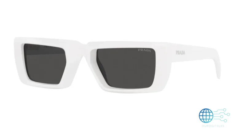 Prada White Sunglasses